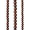 12 Pack: Brown Wood Round Beads by Bead Landing™